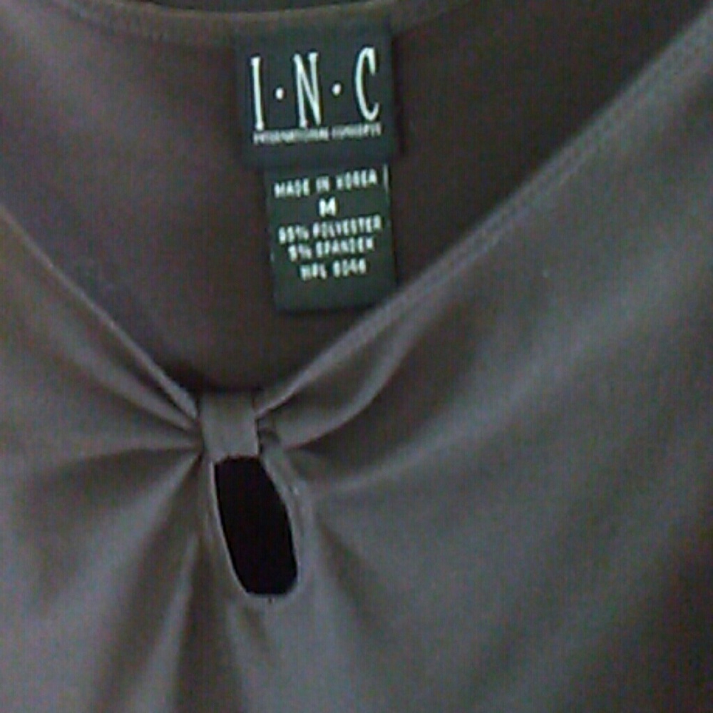 New ! INC Brown Top - Picture 4 of 4